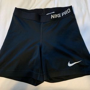 Nike pro black spandex (small)